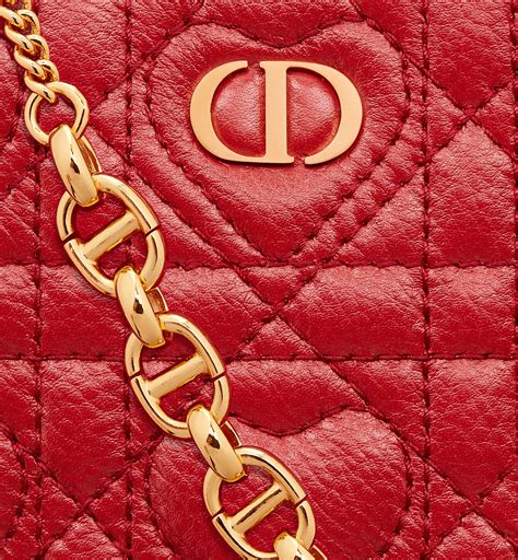 pochette dior trucco rossa